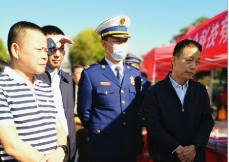 成都远航信息咨询管理有限公司参加河源市 2021 年新《安全生产法》 宣传周