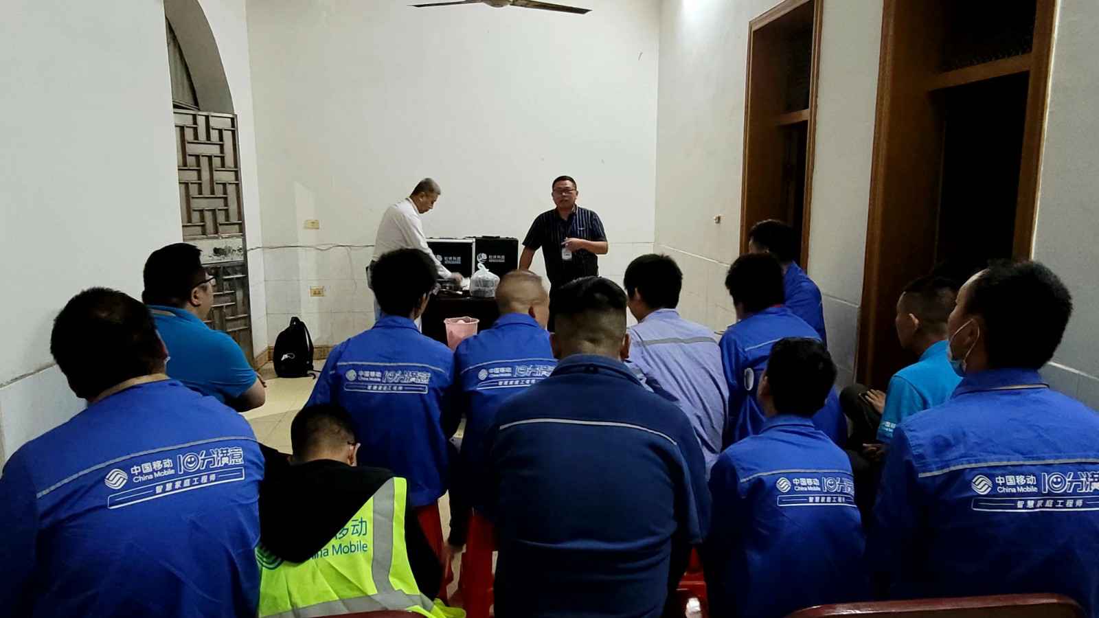 成都远航信息咨询管理有限公司为中移铁通有限公司安全用电培训